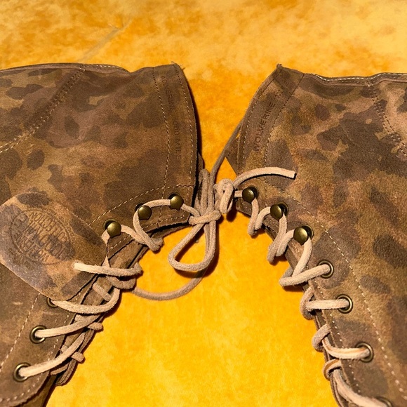 Wolverine Original 1000 Mile Boot Camouflage Suede 11.5 - Picture 2 of 11